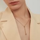 Ball Up Down Necklace