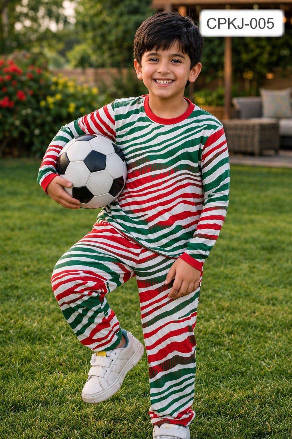 Kids Full Sleeves Night Suits