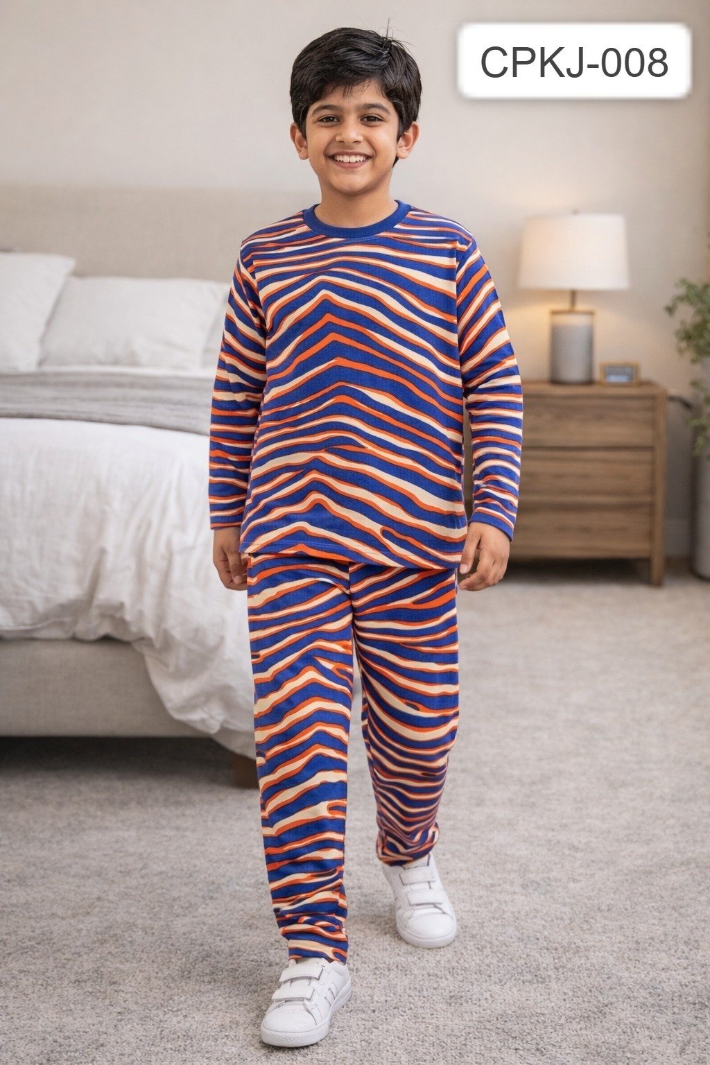 Kids Full Sleeves Night Suits - Image 8