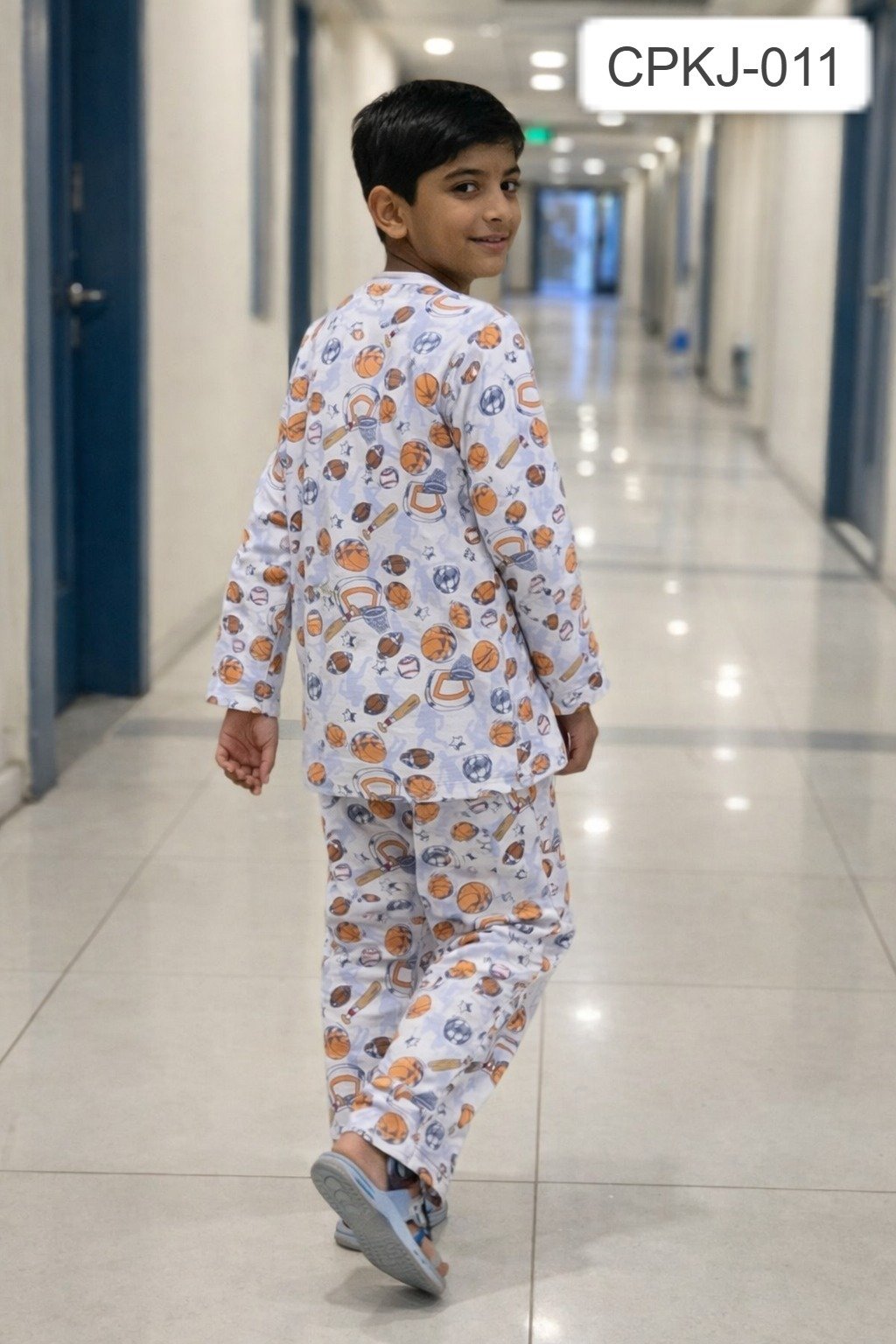 Kids Full Sleeves Night Suits - Image 5