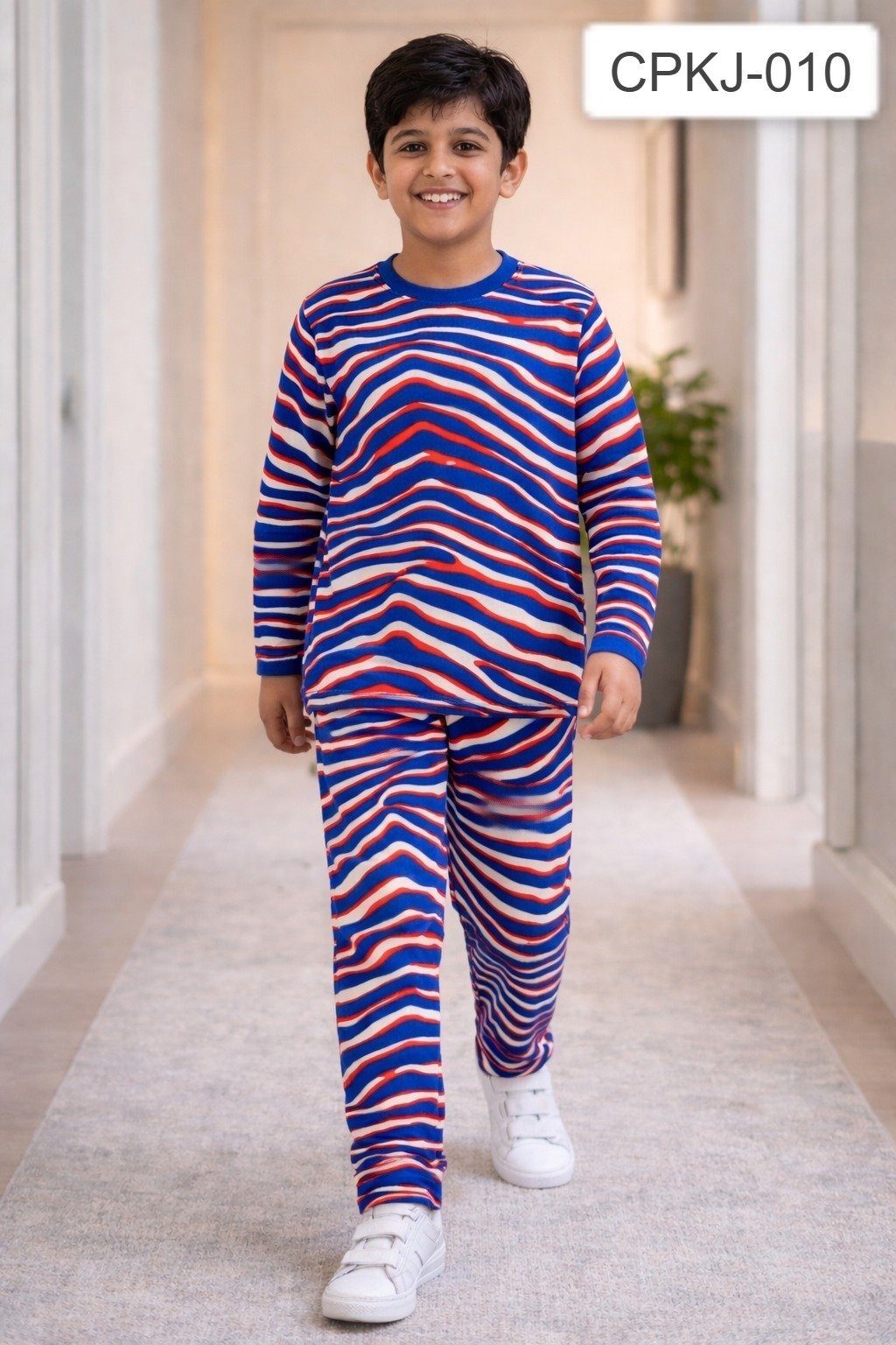 Kids Full Sleeves Night Suits - Image 4