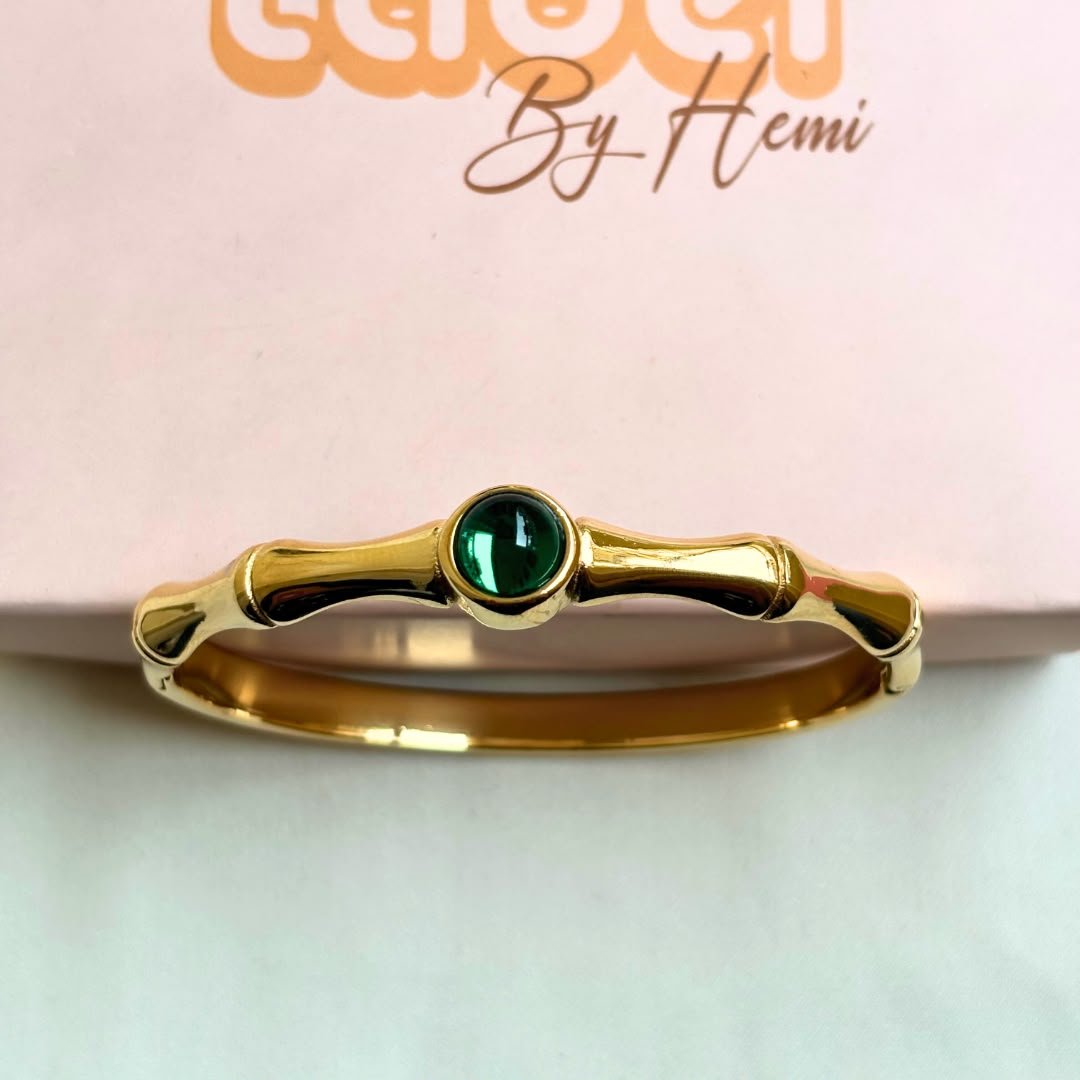 Luxury Emerald Handcuff - Image 3