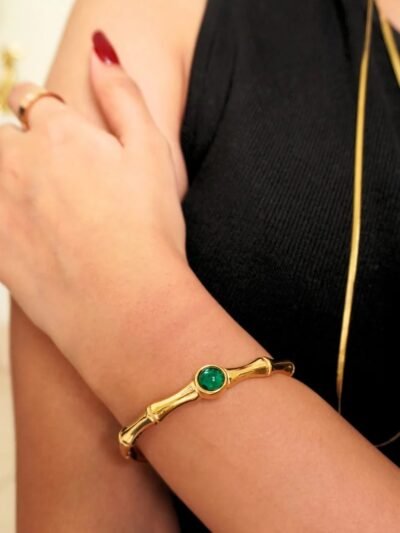 Luxury Emerald Handcuff