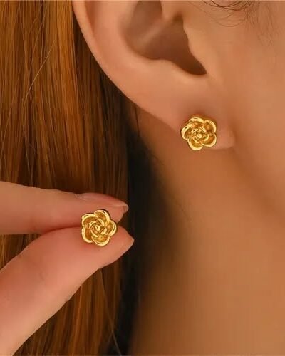 Luxury Flower Studs