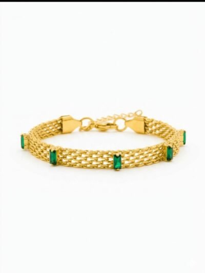Mesh Zircon Bracelet