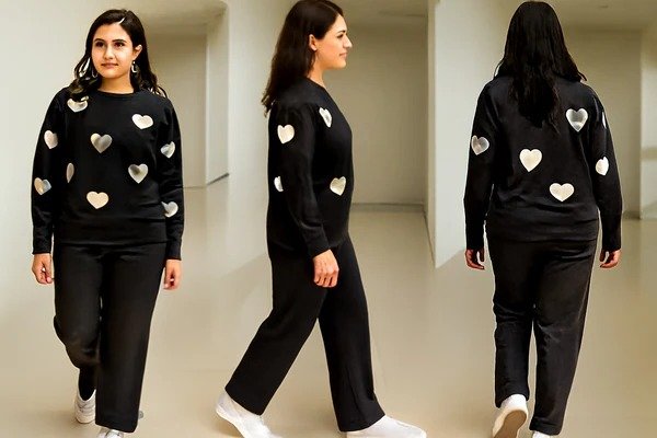 Tracksuit For Girls/Women (Screen Print On Shirt) - Image 19