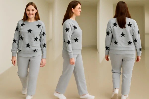 Tracksuit For Girls/Women (Screen Print On Shirt) - Image 20