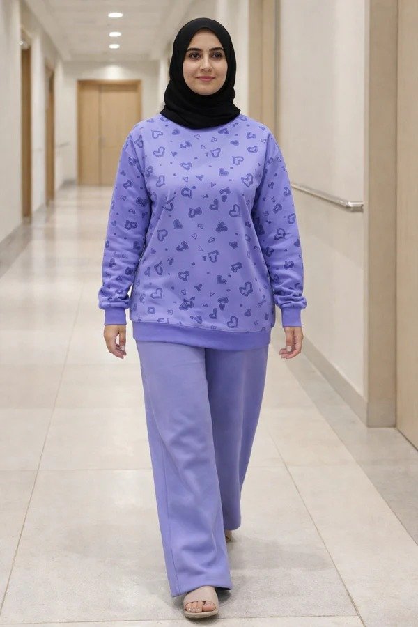 Tracksuit For Girls/Women (Screen Print On Shirt) - Image 8