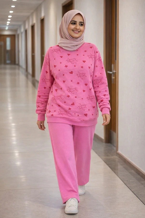 Tracksuit For Girls/Women (Screen Print On Shirt) - Image 9